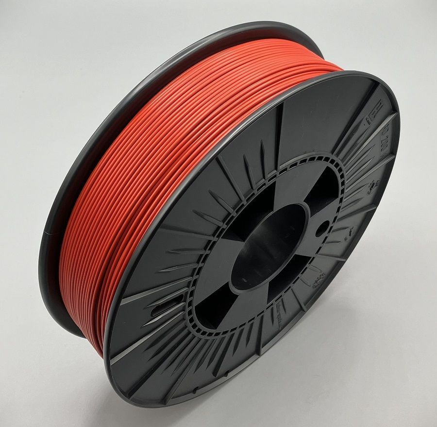 PLA + Filament 0,8 Kg 1,75mm Feuerrot Made in Germany