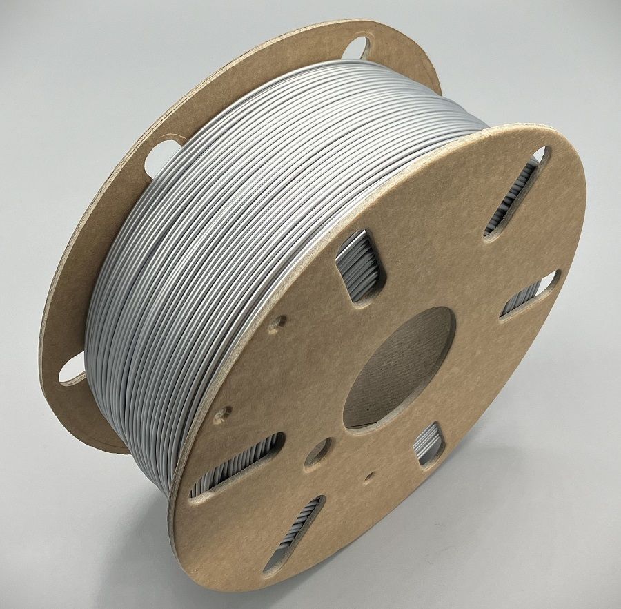 PLA + Filament 1 Kg 1,75mm Silber Made in Germany