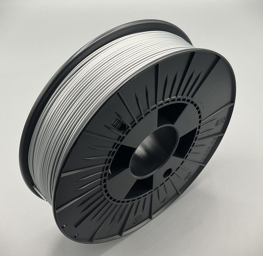 PLA + Filament 0,8 Kg 1,75mm Silber Made in Germany