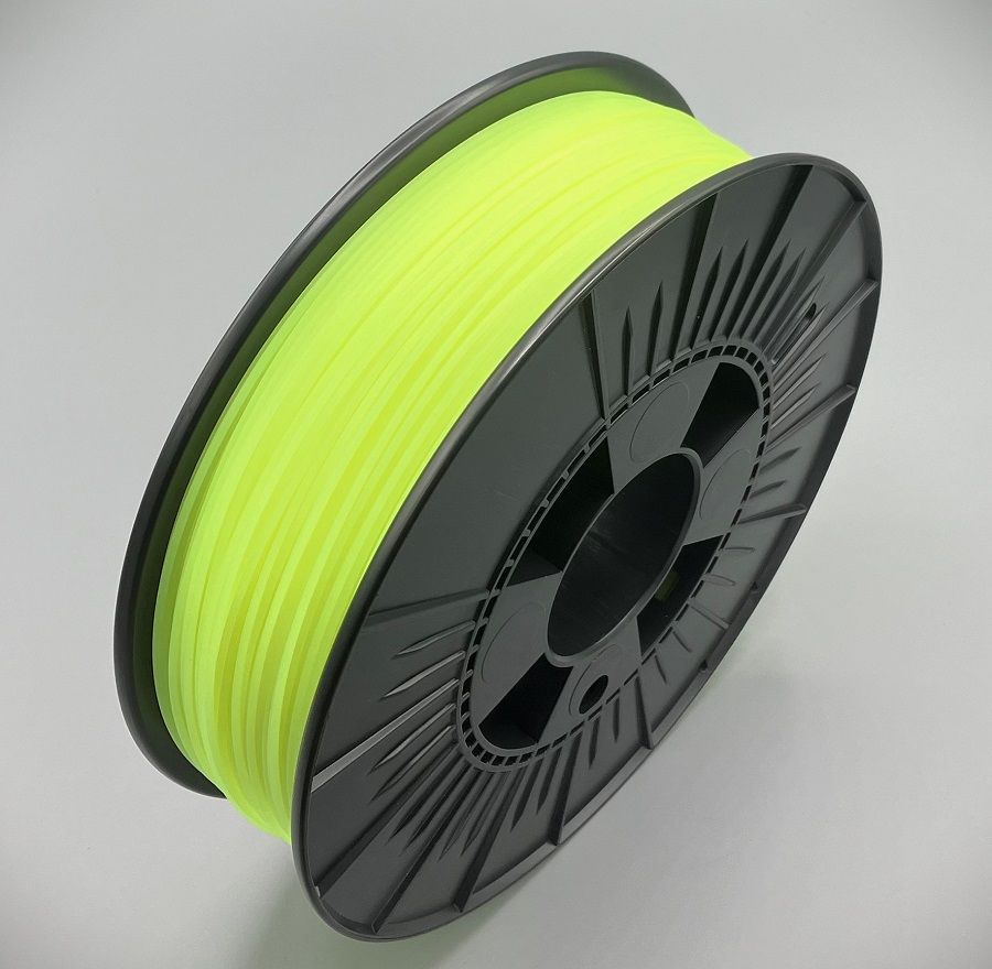 PLA + Filament 0,8 Kg 1,75mm Gelb RAL 1026 Made in Germany