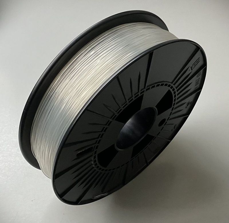 TPU Filament 98A Transparent 750g 1,75mm Made in Germany TPU Filament 98A Transparent 750g 1,75mm Made in Germany