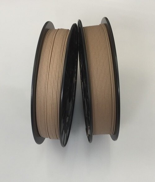 Holz und Bambus PLA Filament , 2x 500g 1,75mm Holz und Bambus PLA Filament , 2x 500g 1,75mm