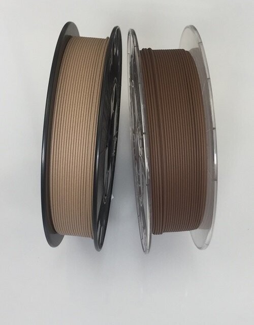 Kork und Bambus PLA Filament , 2x 500g 1,75mm Kork und Bambus PLA Filament , 2x 500g 1,75mm