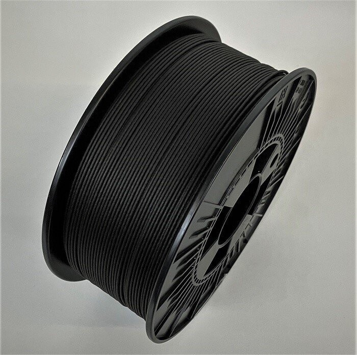 Bamboo / Bambus PLA schwarz Filament 1000g 1,75mm Made in Germany Bamboo / Bambus PLA schwarz Filament 1000g 1,75mm Made in Germany
