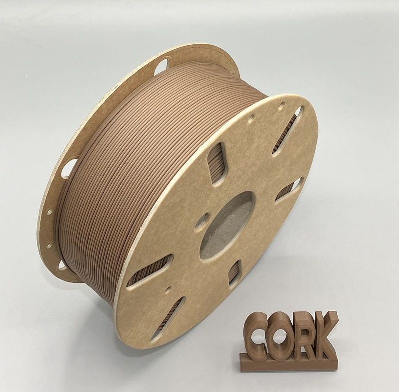 Cork / Kork PLA Filament 1000g 1,75mm