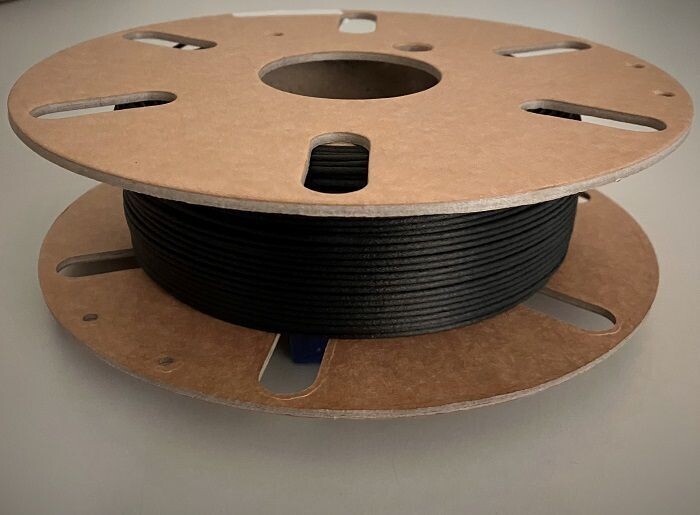 PA12 CF15 Nylon - Carbon Filament 200g 1,75mm Made in Germany PA12 CF15 Nylon - Carbon Filament 200g 1,75mm Made in Germany