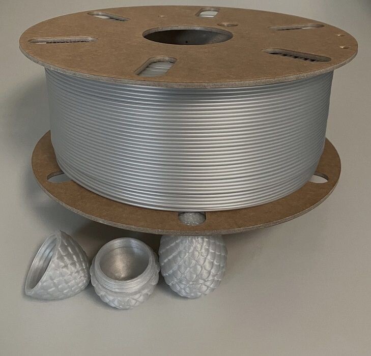 PP Filament Farbe Silber 750g P22 1,75mm Made in Germany PP Filament Farbe Silber 750g P22 1,75mm Made in Germany