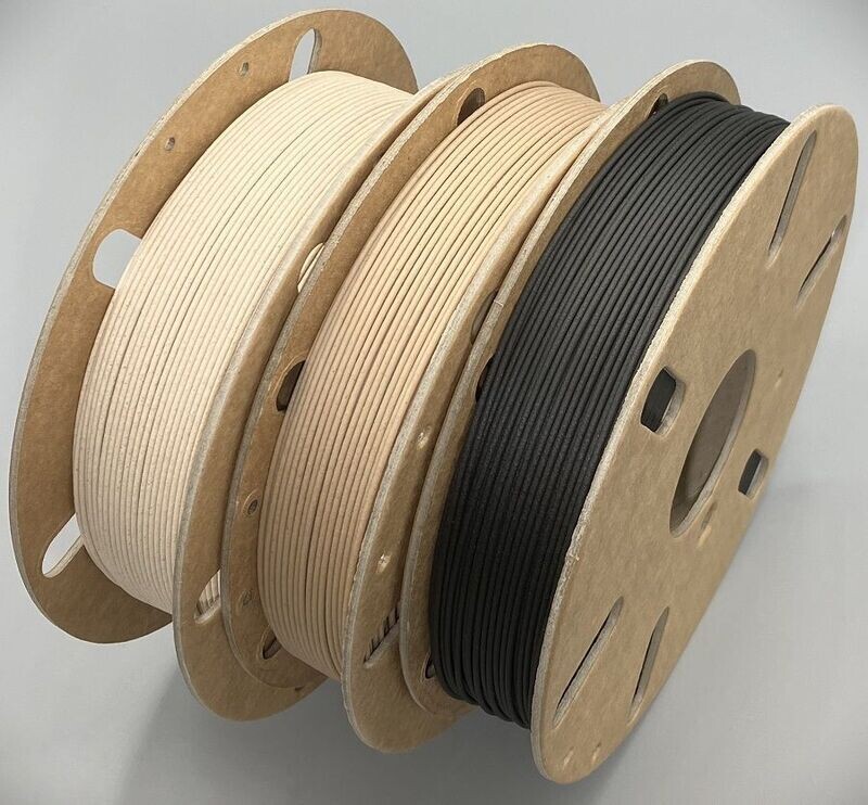 Holz Wood PLA Filament, 3x 500g 1,75mm Made in Germany Holz Wood PLA Filament, 3x 500g 1,75mm Made in Germany
