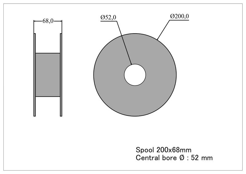 PETG weiß 1Kg 1,75mm Made in Germany