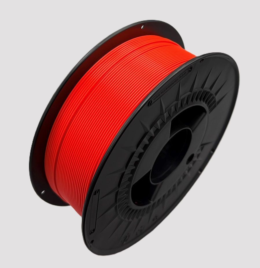 ASA HF Filament Neon Orange 800g 1,75mm Made in Germany ASA HF Filament Neon Orange 800g 1,75mm Made in Germany