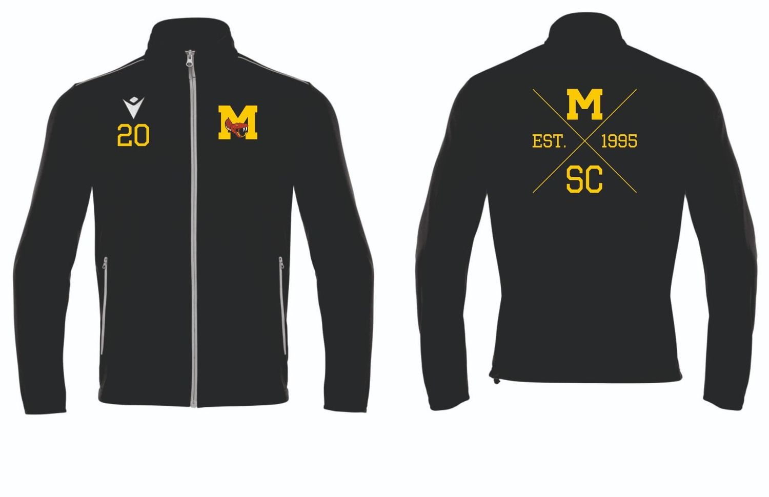 Teamware "Trainingsjacke mit Kragen"