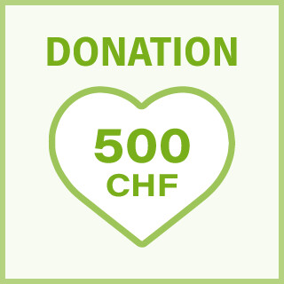 Donation de 500CHF