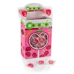 sucettes Petit Coeur ROUGE 100g