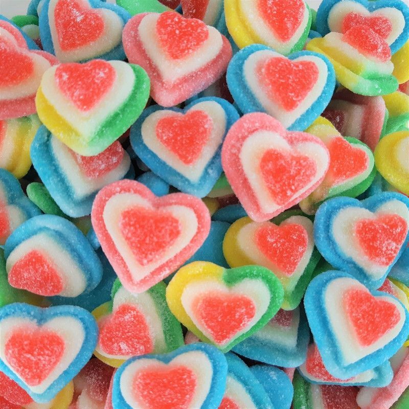 Bonbon triple coeur 3D 100 g