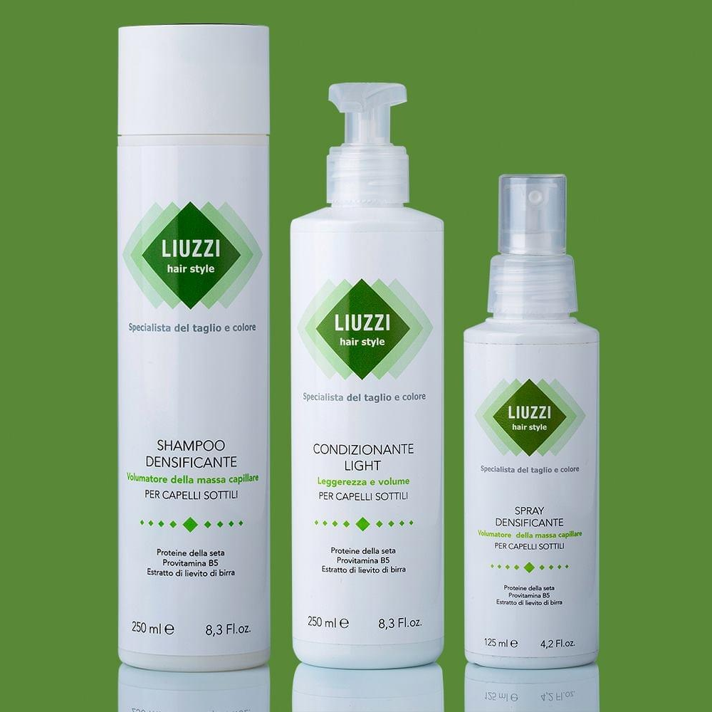 Linea volumizzante capelli fini
