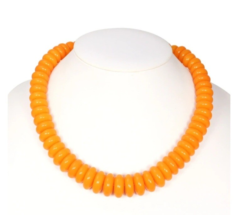 Orange necklace