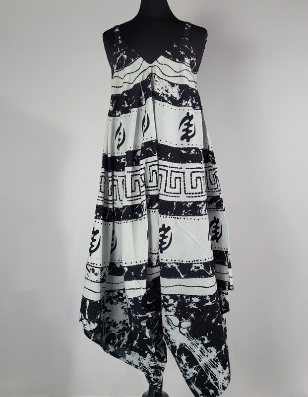Gye Nyame Symbol Palazzo Pant Jump