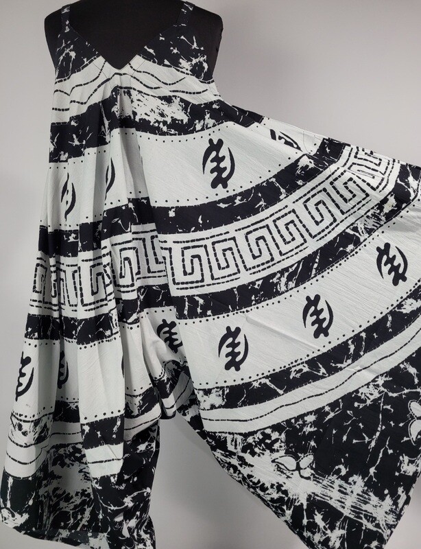 Gye Nyame Symbol Palazzo Pant Jump