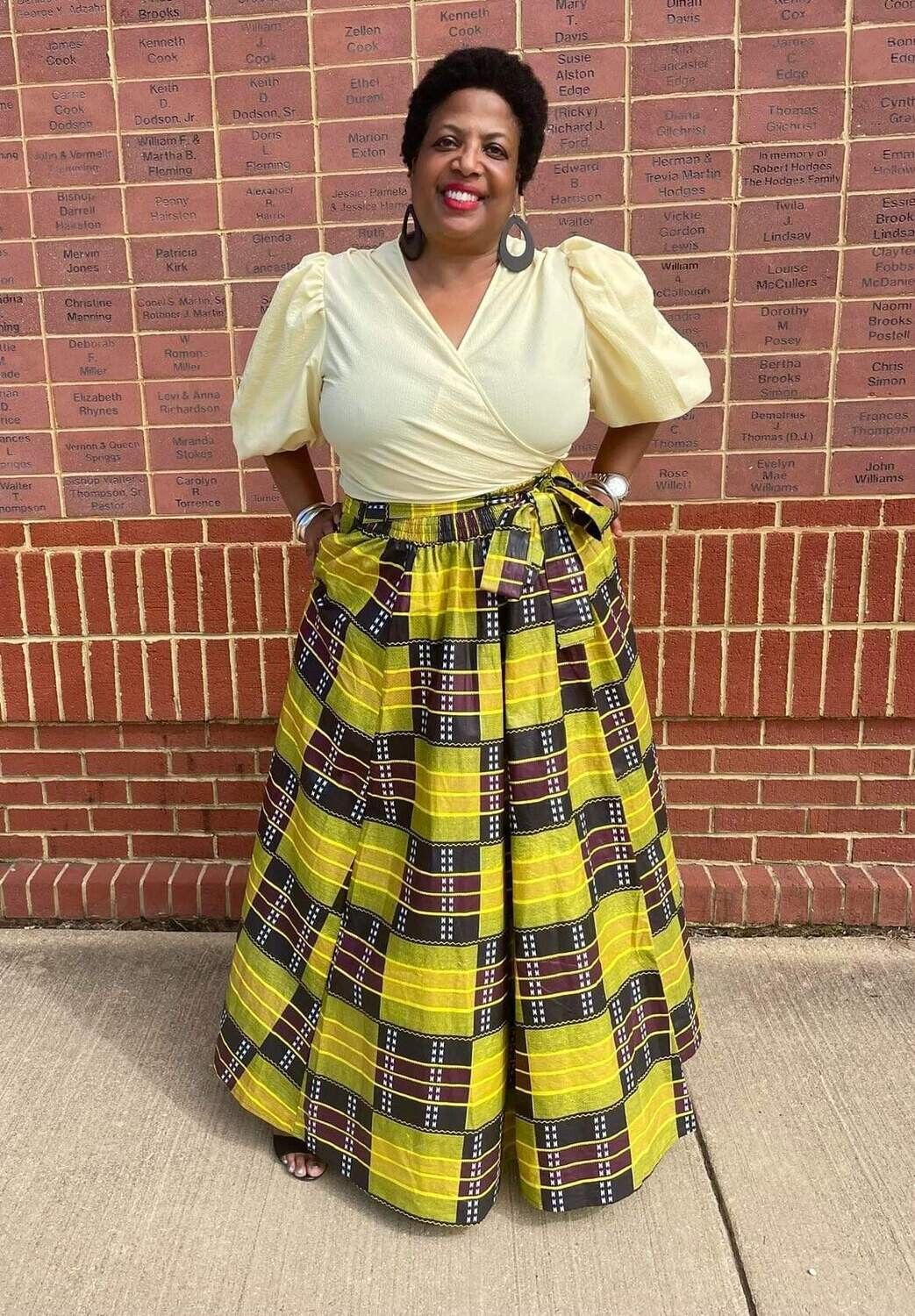 Kente Long Skirt