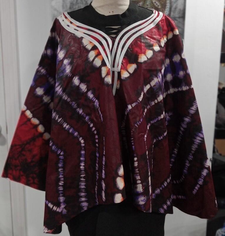 Xorlali Reversible Poncho
