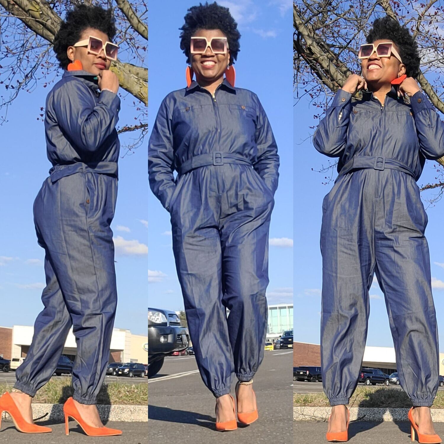 Denim Jumpsuit