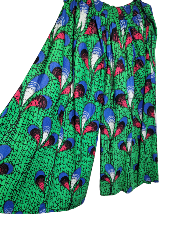 Green Palazzo pants