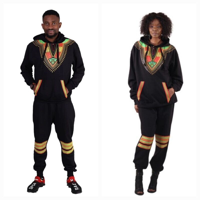 Traditional sweat pants set