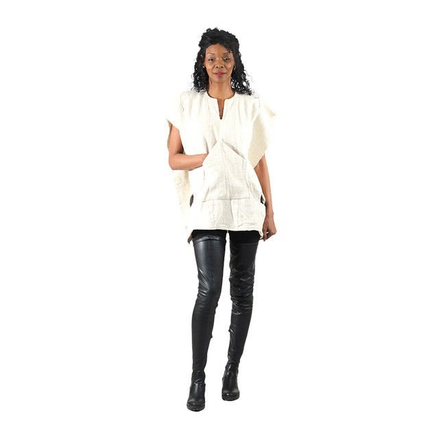 Mud cloth Poncho
