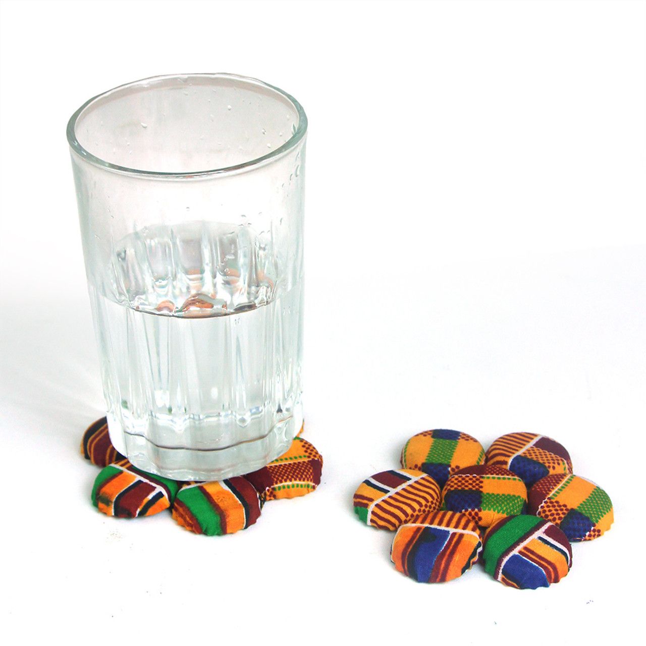 African-Made Kente Coaster Set (Set Of 4)