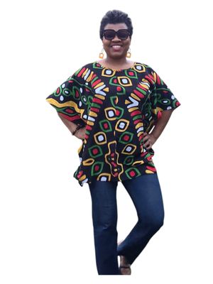 Shanique Crop/Poncho top