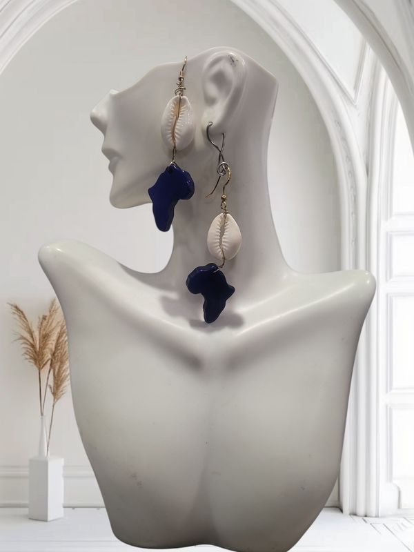 Royal blue Map