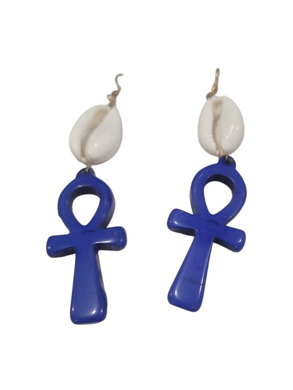 Royal blue ankh