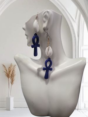 Royal blue ankh