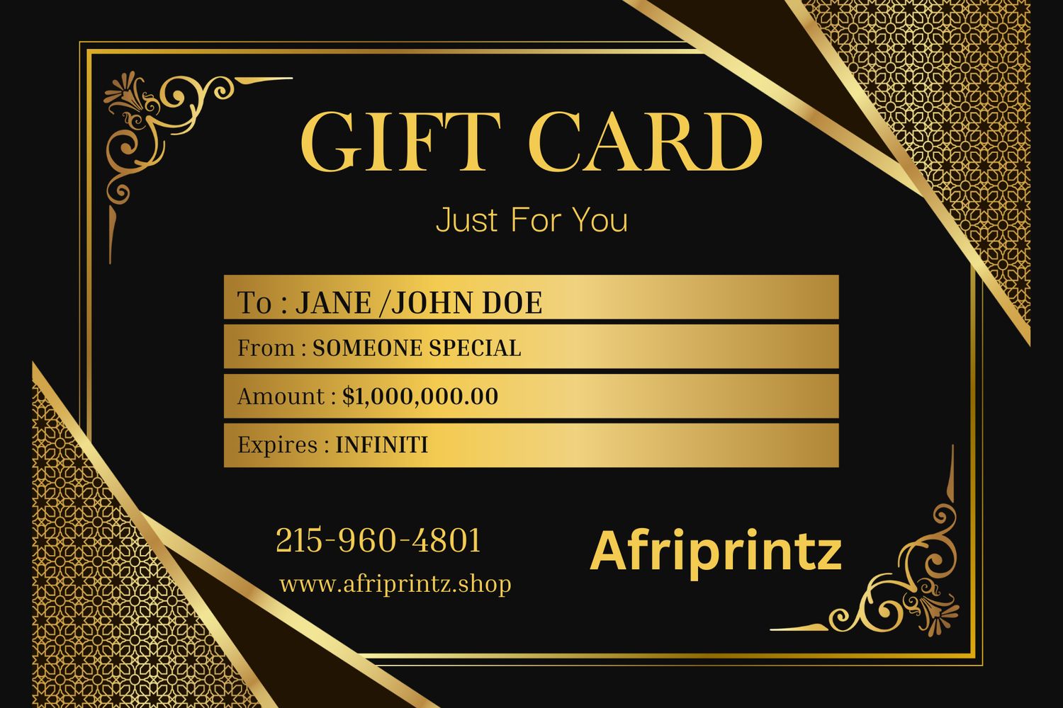 Gift card
