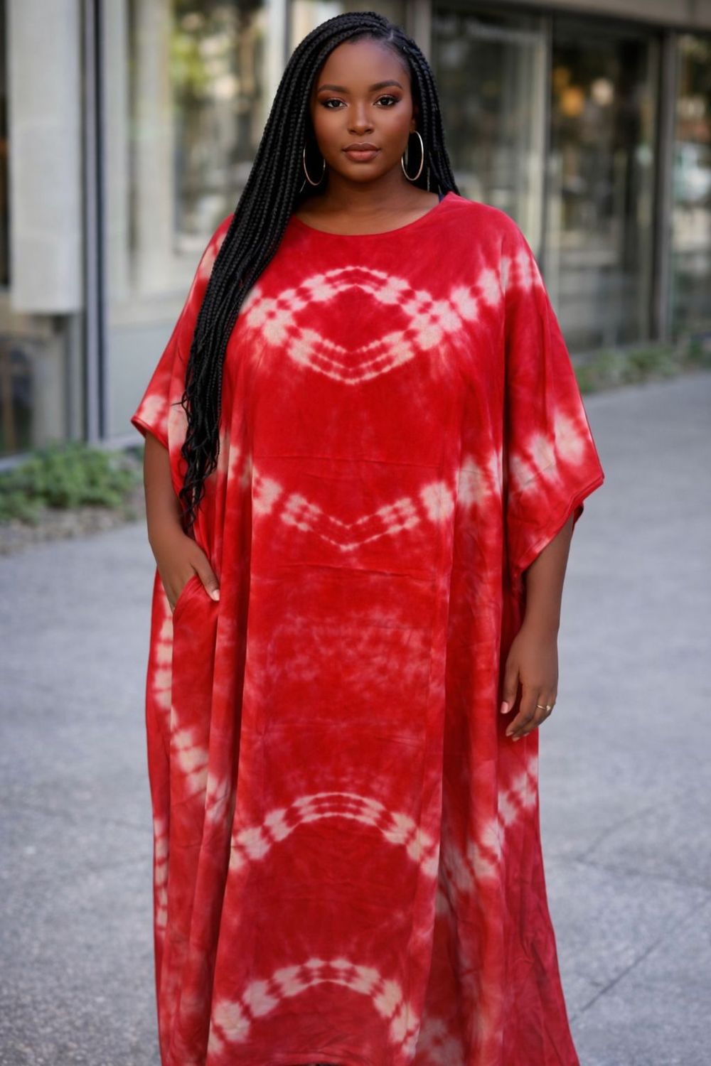 Red kaftan