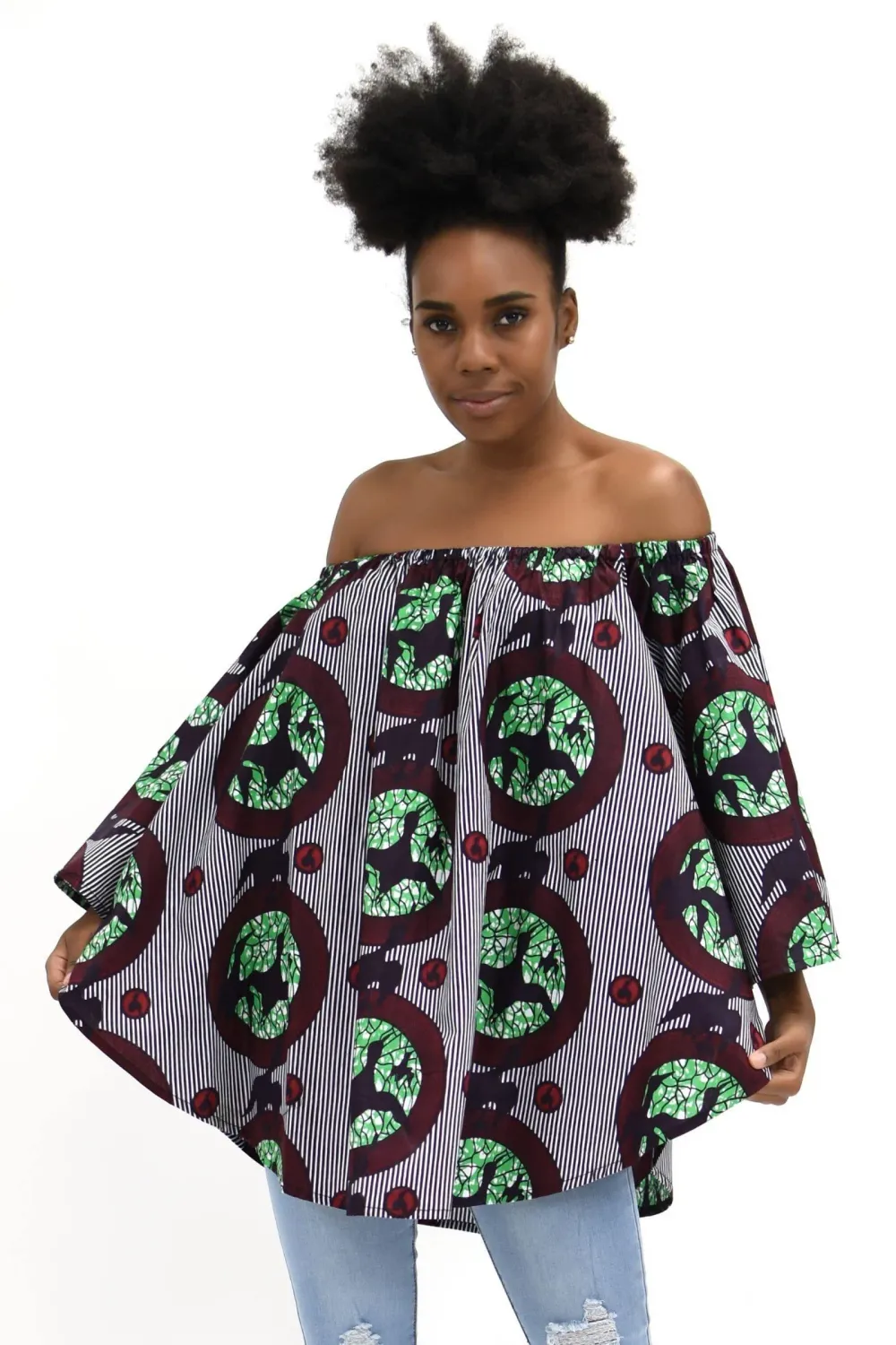 Off the shoulder top