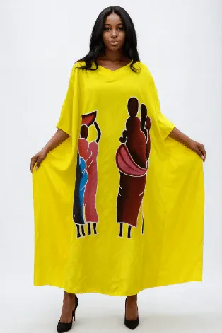 Yellow Kaftan