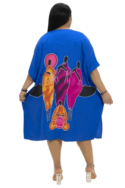 Blue Kaftan