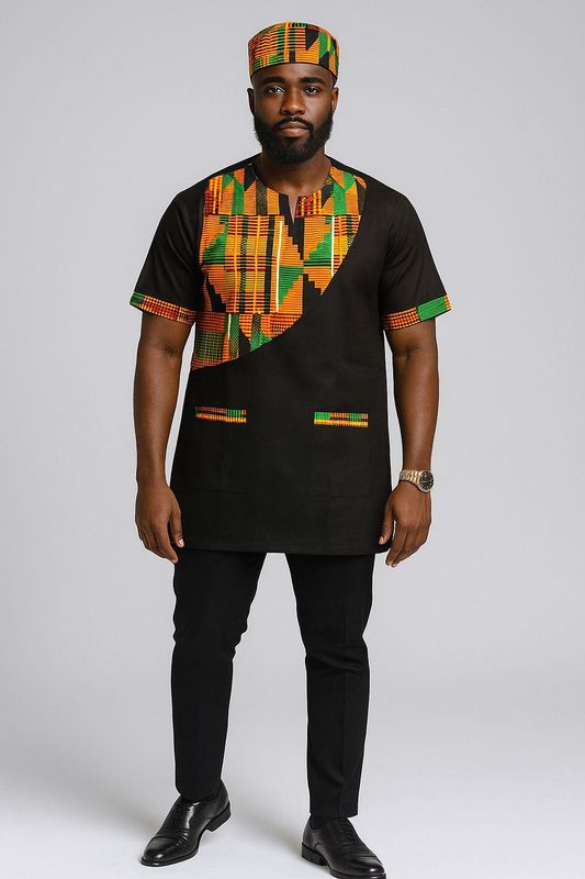 Ansah Kente Shirt