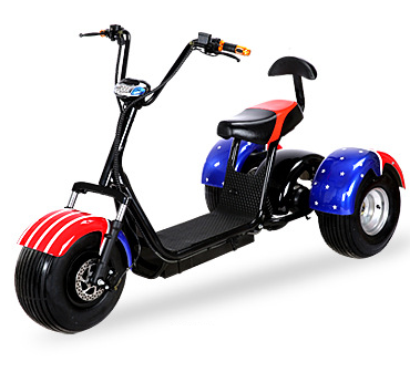 Electric Harley Scooter JY-Q11 with 3 wheels