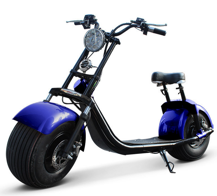 Electric Harley Scooter JY-Q5 with front shock absorber lamp