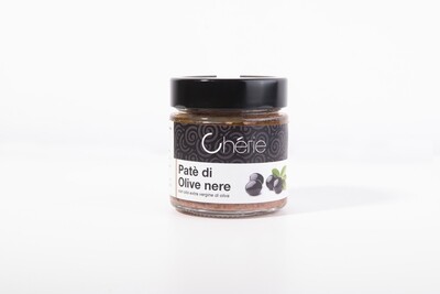 Patè di Olive Nere con Olio Extravergine di Oliva 190g