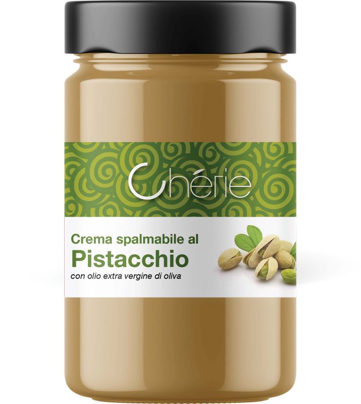 Crema Spalmabile Dolce al Pistacchio 600gr con Olio Extravergine di Oliva