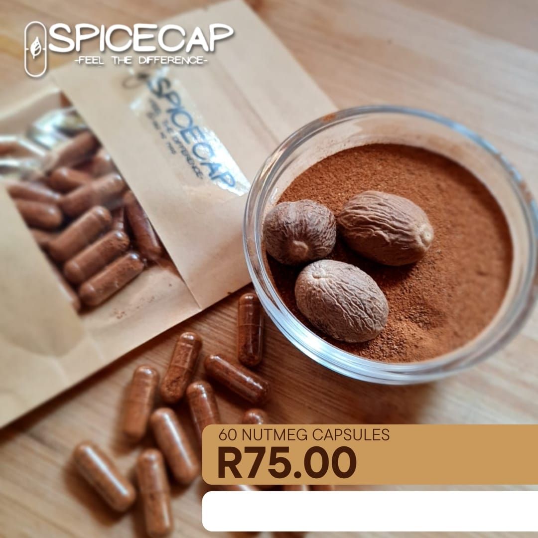 60 x Nutmeg Capsules