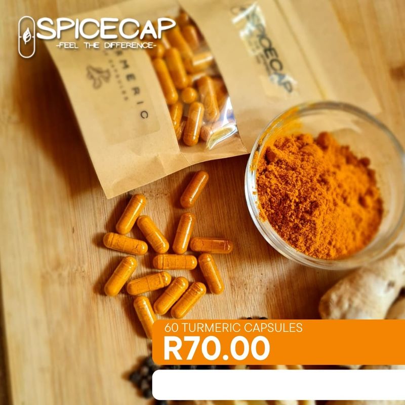 60 x Turmeric Capsules