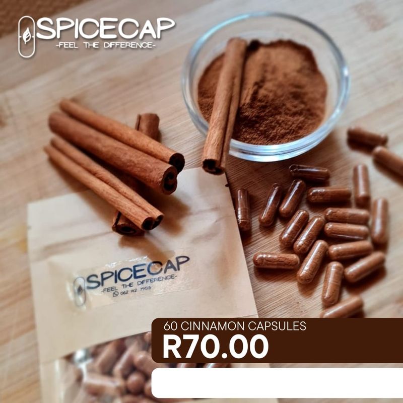 60 x Cinnamon Capsules