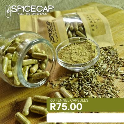 60 x Fennel Capsules