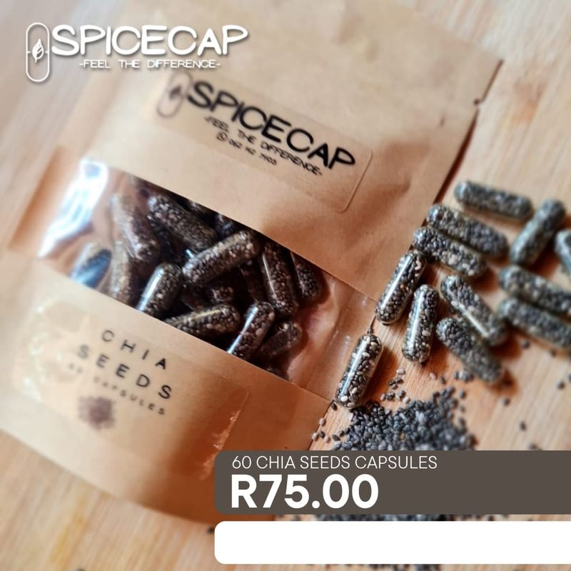 60 x Chia Seeds Capsules