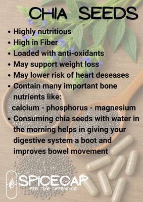 60 x Chia Seeds Capsules