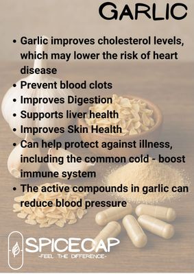 60 x Garlic Capsules